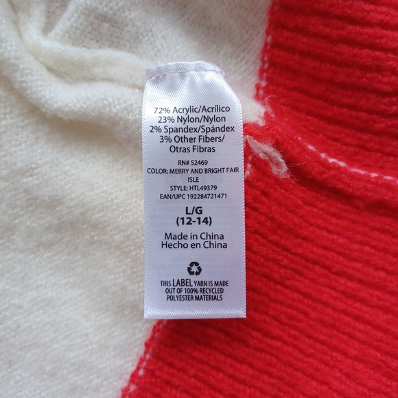 Holiday Time Merry & Bright Christmas Sweater - Picture 8 of 8